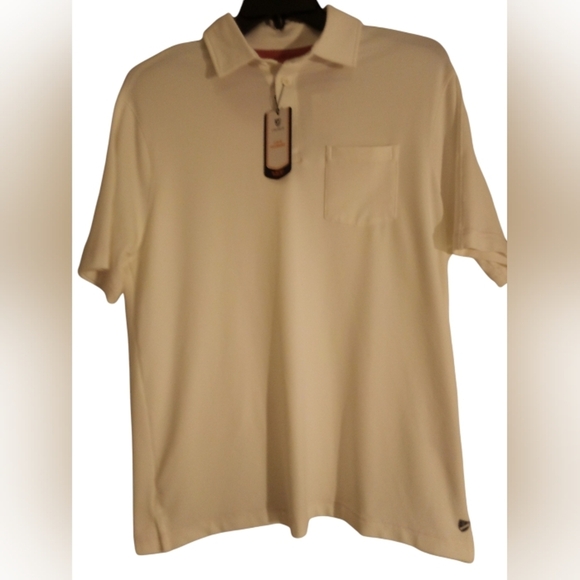 CREMIEUX- MOISTURE MANAGEMENT, POLO SHIRTS FOR MEN, 94% Polyester, 6% Spandex, - Picture 10 of 16